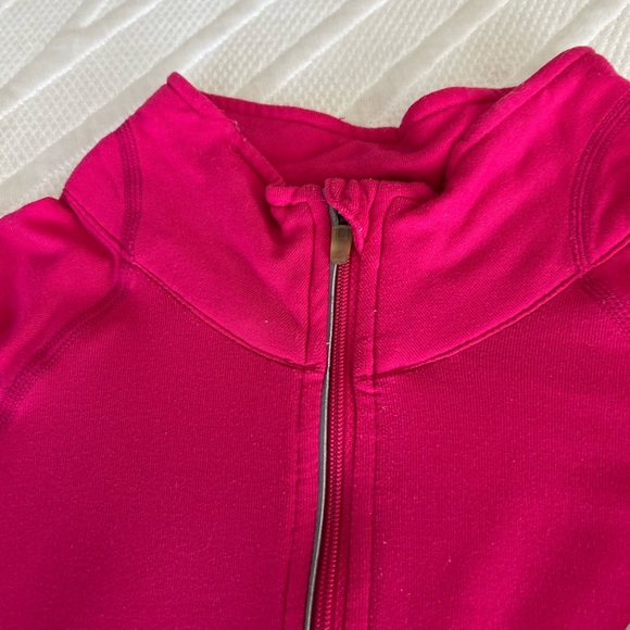 Nike Dri Fit Pink Long Sleeve Athletic Top - Picture 6 of 8